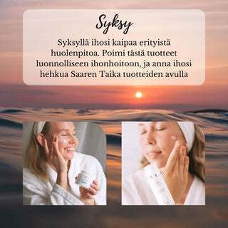 Syksyinen ihonhoito: Luonnolliset ihonhoitotuotteet kuivalle ja herkälle iholle