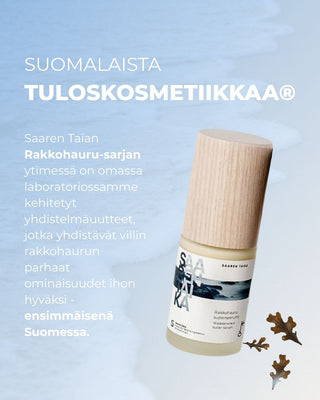 Rakkohauru superseerumi, peptidit, retinoli, hyaluronihappo, maksaläiskät, juonteet, ihohuokoset