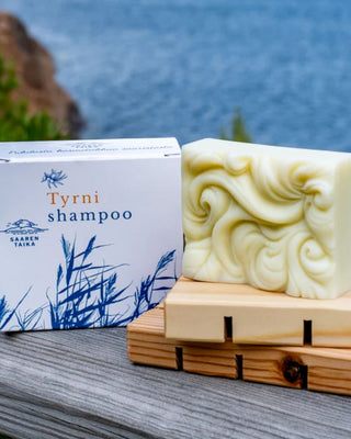 Tyrnishampoo, rauhoittava, tuuheuttava, hellävarainen hajusteeton palashampoo