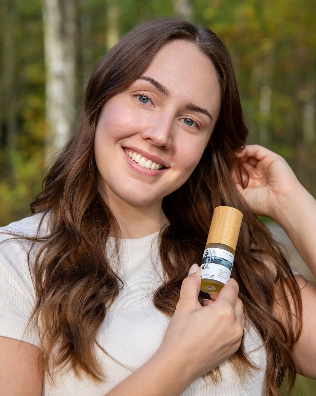 Argan Tyrni hiusöljy, erityisesti kuiville ja käsitellyille hiuksille, 100% luonnollista, vegaaninen, 30ml
