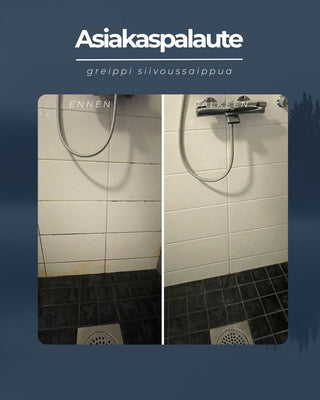 Asiakaspalaute Siivoussaippua