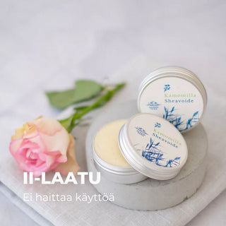 II-kvalitet 35 ml Chamomilla Shea cream, hudlindrande, lämplig för t.ex. för psoriasis, akne och eksem hud - Saaren Taika 🇫🇮
