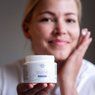 Koentsyymi Q10 Hyaluronihappo 24H kasvovoide, 100ml - Saaren Taika Professional