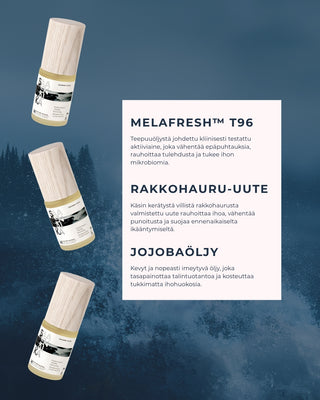 Rakkohauru Jojoba kasvoöljy ärtyneelle, punoittavalle ja epäpuhtauksiin taipuvalle iholle, vegaaninen, 100% luonnollista