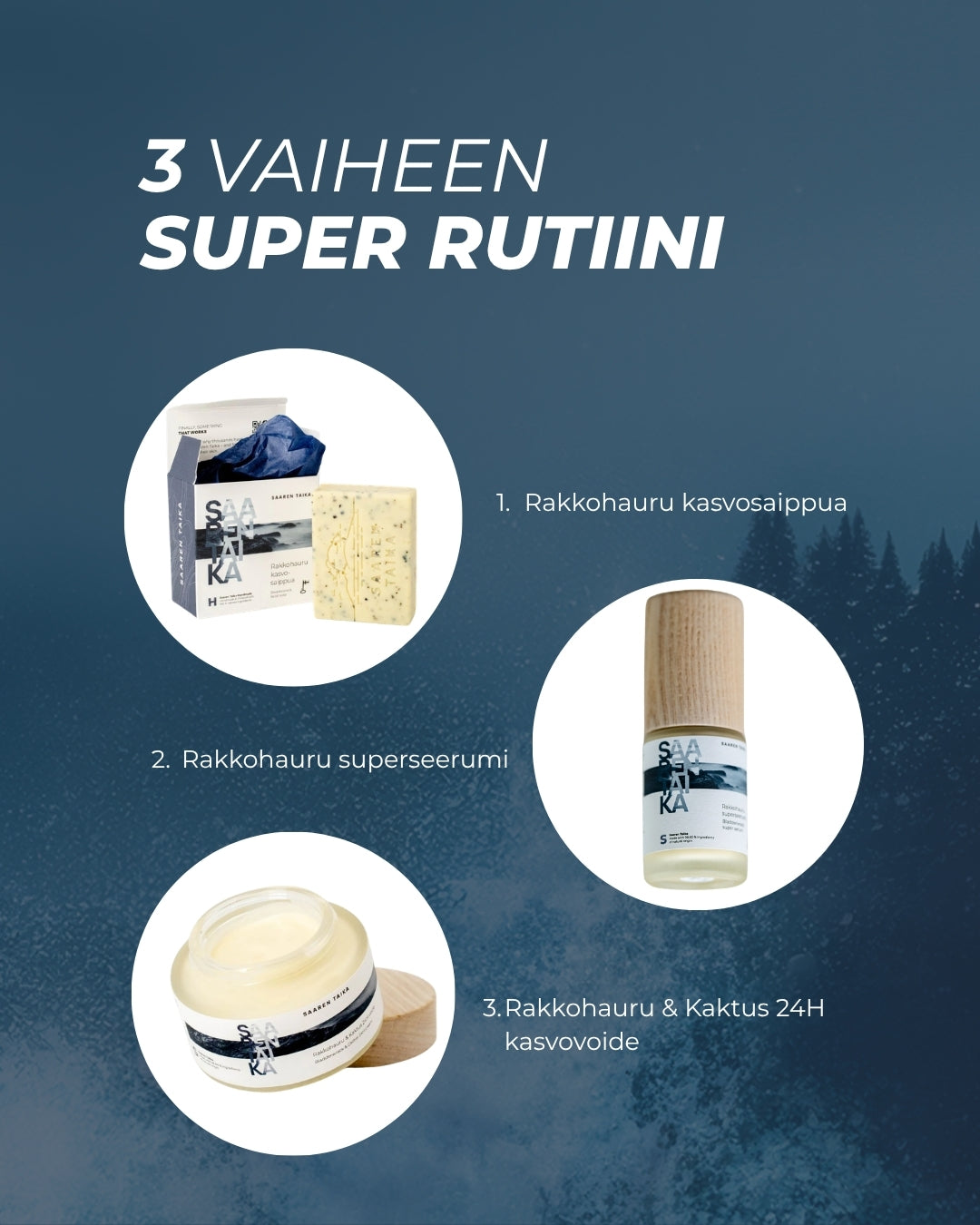 Rakkohauru & Kaktus 24H prebioottinen kasvovoide herkälle, pintakuivalle, mutta rasvoittuvalle iholle, UNISEX
