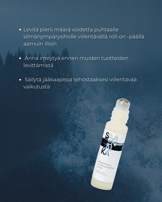 Rakkohauru silmänympärysvoide, turvotukseen, tummiin silmänalusiin ja juonteisiin