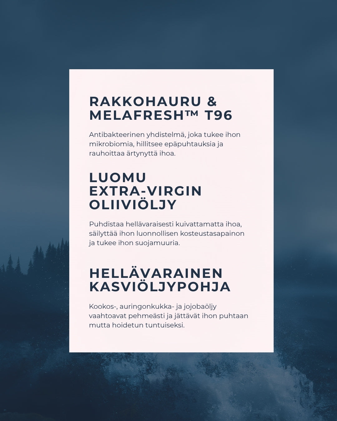 Rakkohauru suolasaippua herkälle iholle, tasapainottaa ihosi mikrobiomia, kosteuttaa ja puhdistaa hellävaraisesti