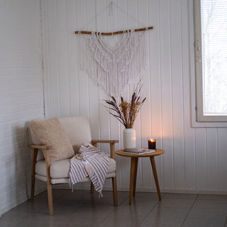 Tuoksukynttilä Bambu, paloaika n. 45h, vegaaninen, palaa myrkyttömästi