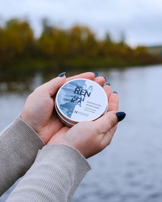 Kamomilla sheavoide, kutinaa hillitsevä, sopii psoriasikseen, ihottumiin, ekseemaan, 100% luonnollista, 80ml