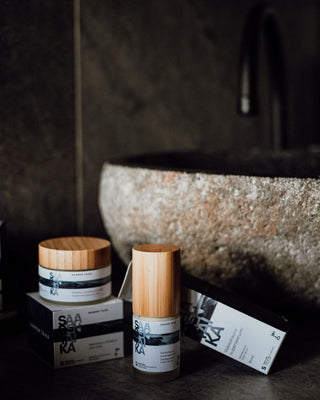 🎁 UUTUUSETU, 75€ ARVOINEN LAHJA Rakkohauru SuperDuo lahjasetti aikuiselle iholle – Tehoa ja tuloksia! Saaren Taika Shop