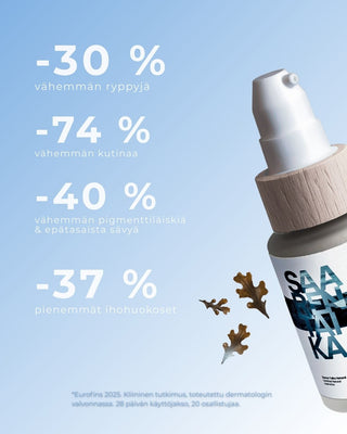 Rakkohauru superseerumi, peptidit, retinoli, hyaluronihappo, maksaläiskät, juonteet, ihohuokoset