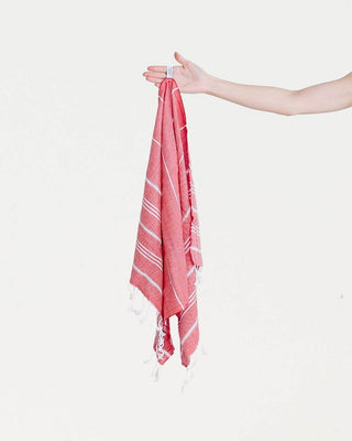 Hamam käsipyyhe/keittiöpyyhe! Sulo Punainen, 100% puuvillaa, 50x100cm