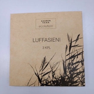 Luffasieni kasvojen päivittäiseen puhdistukseen, luonnollinen, ympäristöystävällinen, vegaaninen, valmistettu kurkusta