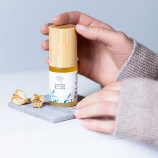 II-LAATU Jojoba & Teepuu kasvoöljy, paras ja tehokas apu näpyille, sopii akneiholle, 100% luonnollinen, vegaaninen Kasvoöljy Saaren Taika Handmade