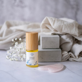 II-LAATU Jojoba & Teepuu kasvoöljy, paras ja tehokas apu näpyille, sopii akneiholle, 100% luonnollinen, vegaaninen Kasvoöljy Saaren Taika Handmade