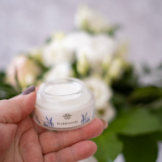 II-LAATU Sinkkivoide 30ml hajusteeton, 100% luonnollinen, vegaaninen Vartalovoide Saaren Taika Handmade