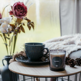 boheemi sisustus luksus saaren taika tuoksukynttilä hygge koti syksy tunnelma