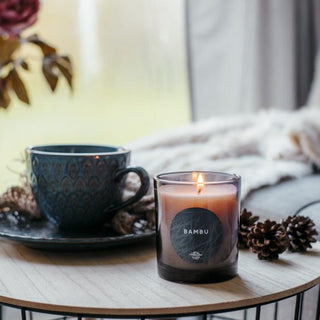 boheemi sisustus luksus saaren taika tuoksukynttilä hygge koti syksy tunnelma