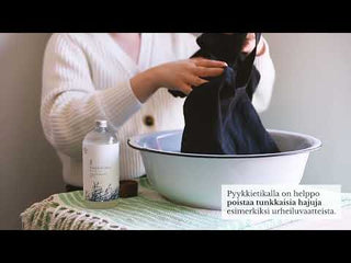 II-LAATU Pyykkietikka Raikas, pyykin huuhteluun, tekstiilien raikastamiseen, biohajoava, 500ml Pyykkietikka Saaren Taika Handmade