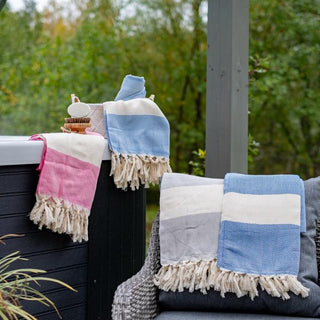 Hammam Towel Soft Blue, 100% Cotton
