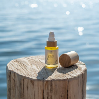 II-LAATU Jojoba & Teepuu kasvoöljy, paras ja tehokas apu näpyille, sopii akneiholle, 100% luonnollinen, vegaaninen Kasvoöljy Saaren Taika Handmade